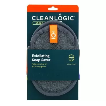 Clean Logic Sport Exfoliating Soap Saver (Pack of ...