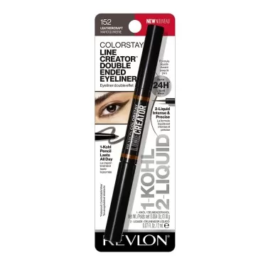 Revlon ColorStay Line Creator Double Ended Liner - 152 Leathercraft, 0.004 oz
