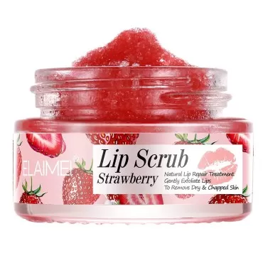 Lip Scrub, Exfoliator Moisturizer Lip Sugar Scrub ...