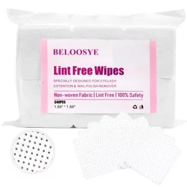 540 PCS Lint Free Nail Wipes,Eyelash Extension Glu...