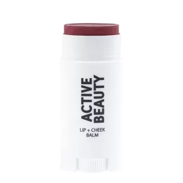 LIQUE Active Lip & Cheek Balm Makeup Stick, Lightweight & Hydrating, Sheer Color with Buildable Coverage, Natural-Looking, Dewy Finish, Vegan Formula, Resilient, 0.49 Oz.