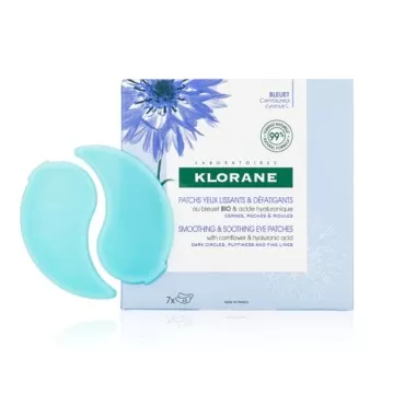 Klorane Smoothing and Soothing Eye Patches with Co...
