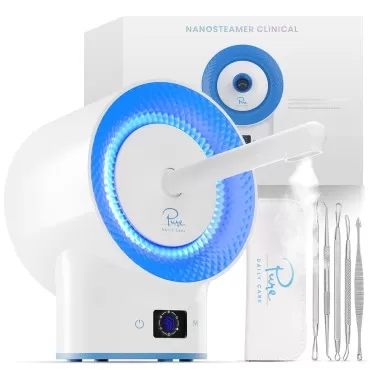 NanoSteamer Clinical - 10-in-1 Smart Steam Dermato...