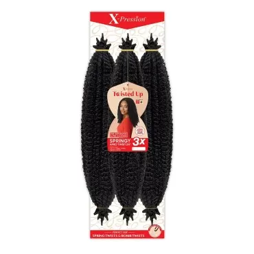 X-pression Braid Outre Crochet Braids Twisted Up 3...