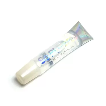 Italia Deluxe So Plumped Lip Glaze Lipgloss with Vitamin E Lip Glosses Balm 9401 + Free Zipper Bag (1PC)