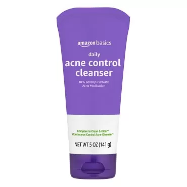 Amazon Basics Daily Acne Control Cleanser, Maximum...