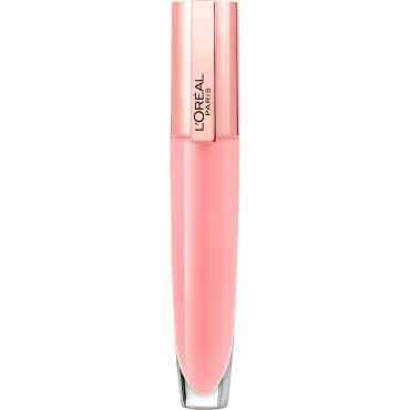 L’Oréal Paris Glow Paradise Hydrating Lip Balm-in-Gloss with Pomegranate Extract & Hyaluronic Acid, Porcelain Petal, 0.23 fl oz