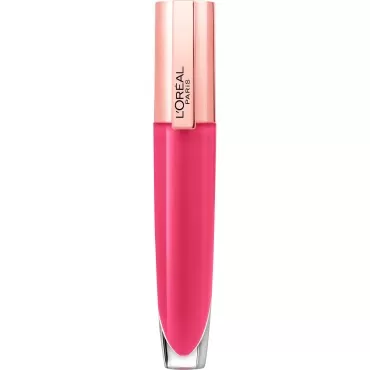 L’Oréal Paris Glow Paradise Hydrating Lip Balm-in-Gloss with Pomegranate Extract & Hyaluronic Acid, Sublime Magenta, 0.23 fl oz