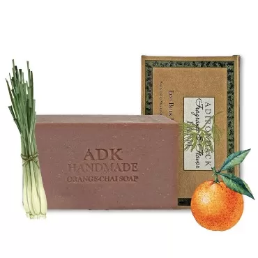 Orange Chai Soap Natural Soap Bar 16oz Plant Based...