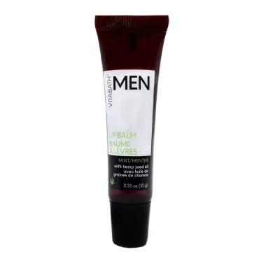 Vitabath Men's Mint Lip Balm Natural Hydrating Hem...