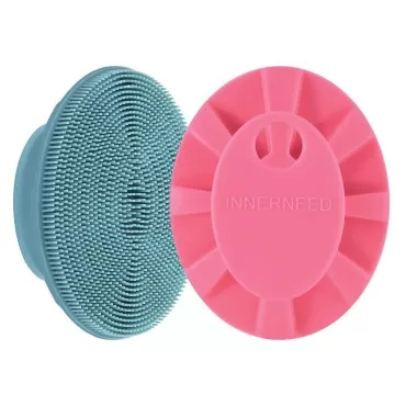 INNERNEED Silicone Face Scrubber, Exfoliating Brus...