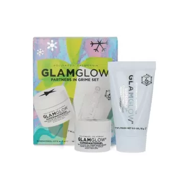 Glamglow Partners In Grime Set - Supernud Mask & Superwatergel Moisturizer