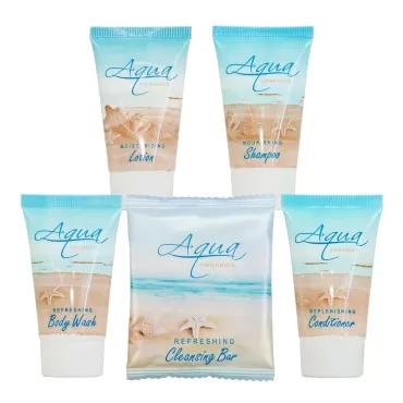 Aqua Organics Hotel Soaps and Toiletries Bulk Set ...