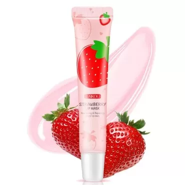 AKARY Natural Strawberry Lip Balm, Lasting Nourish...