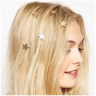 Yheakne Boho Star Hair Coils Swirls Spiral Hair Pi...