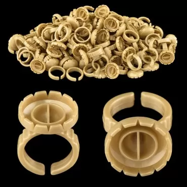[200PCS] Volume Glue Ring Glue Cup for Lash Extens...