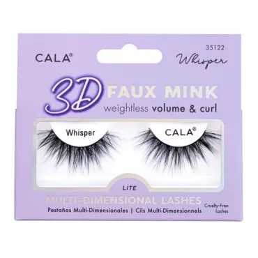 3D FAUX MINK LASHES: WHISPER...