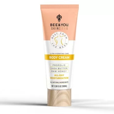 BEE and YOU Ultra Hydrating Natural Body Cream, Fa...