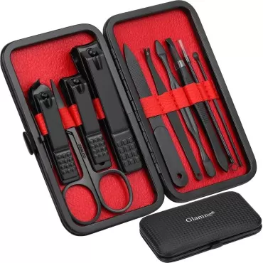 Glamne Manicure Set Nail Clippers Kit Professional...