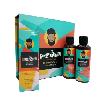 #EverydayHustle Complete Beard Oil Care Kit for Me...