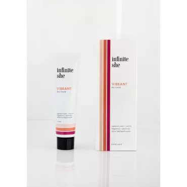 Infinite She Vibrant Hand Cream | Ingredients Include Shea Butter and Mango Butter | 2.3 oz / 65 g