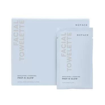 NuFACE Prep-N-Glow Facial Towelette - Exfoliating ...