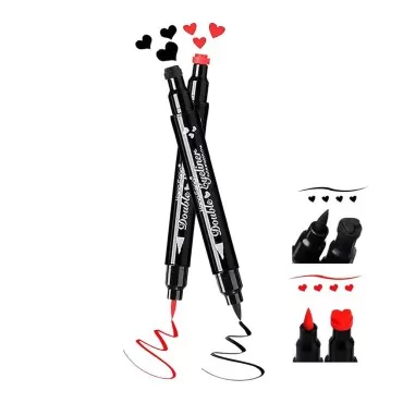 2 Pcs Liquid Eyeliner Stamp Set, Double-side Ultra...