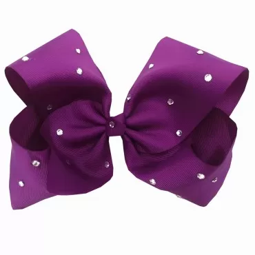 Xansema 8 Inches Ribbon Hair Bows Large Bows Allig...