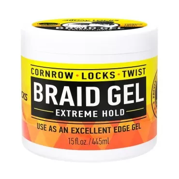 AllDay Locks Braid Gel | Extreme Hold, Smooths & T...