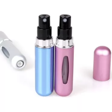 RUITASA Portable Mini Refillable Perfume Atomizer Bottle ,5ml Atomizer Perfume Bottle ,Perfume Atomizer Refillable Travel ( 2Pcs)