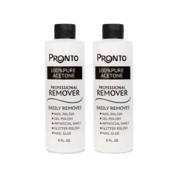 Pronto 100% Acetone Gel Nail Polish Remover for Na...