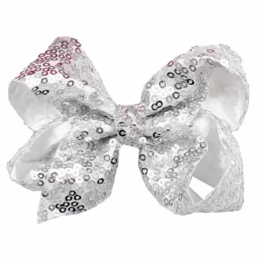 Xansema Hair Bows for Girls, 4 Inches Sequins Bows...