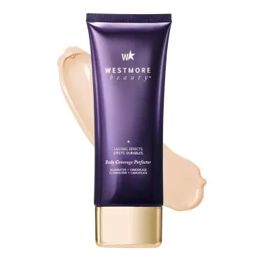 Westmore Beauty Body Coverage Perfector 3.5 Oz/ 100ml (Light Radiance) - Waterproof Leg And Body Makeup For Tattoo Cover Up And More - The Best Tattoo Cover Up Leg Makeup