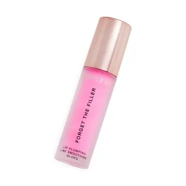 LAWLESS Women's Forget The Filler Lip Plumper Line Gloss, Daisy Pink, 0.11 oz