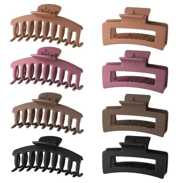 Wekin Large Hair Claw Clips, 8 Pack 4.3