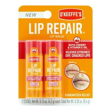 O'Keeffe's Lip Repair Lip Balm with Cherry & Vitam...