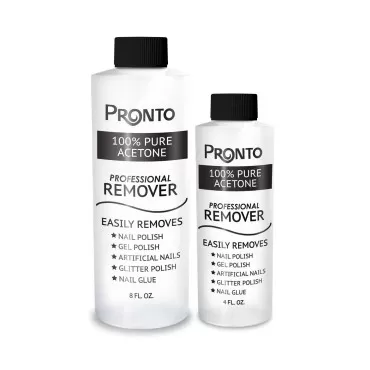 Pronto 100% Acetone Gel Nail Polish Remover - Gel ...