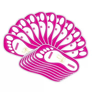 120 Pairs(240 Feets) Disposable Tanning Feet Pads ...