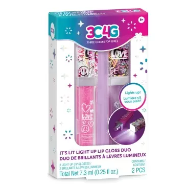 3C4G THREE CHEERS FOR GIRLS It's Lit Light Up Lip ...