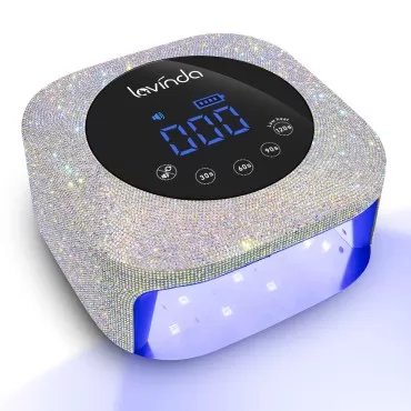 Lavinda UV LED Nail Lamp, 54W Rechargeable Cordles...