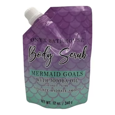 Onyx Bathhouse Mermaid Goals Body Scrub 12 oz...