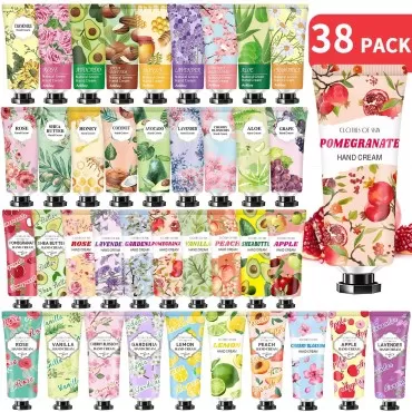 38 Pack Bulk Hand Cream Gifts for Women Girls,Chri...