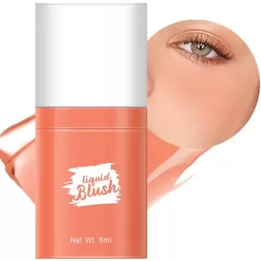 Soft Cream Blush Makeup, Liquid Blush for Cheeks, ...