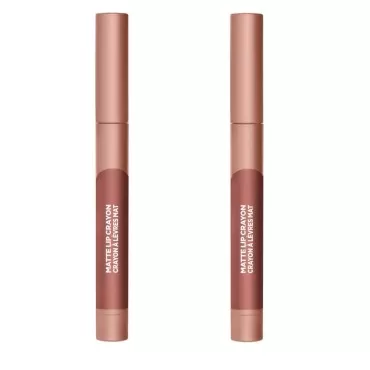 Pack of 2 L'Oreal Paris Infallible Matte Lip Crayon, Lavender Honey # 513