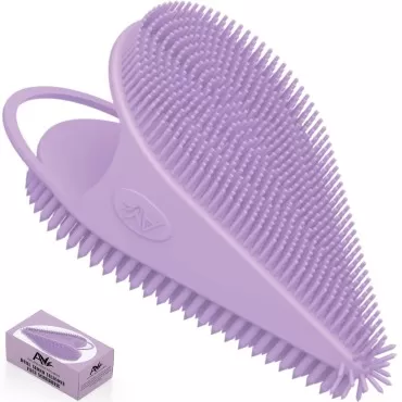 Avilana Silicone Face Scrubber- Dual Sided Manual ...