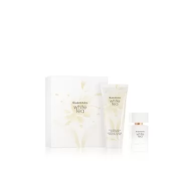 Elizabeth Arden White Tea Original 1 oz. and Pure Indulgence Body Cream 3.3 oz (Set of 2)