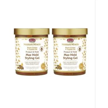 African Pride Moisture Miracle Max Hold Styling Ge...