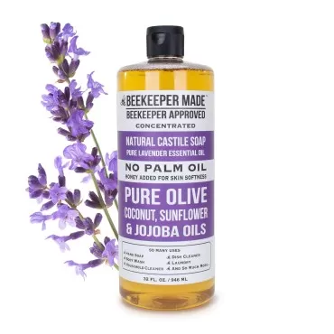 Beekeeper Made Natural Castile Soap, 32 fl oz | No...