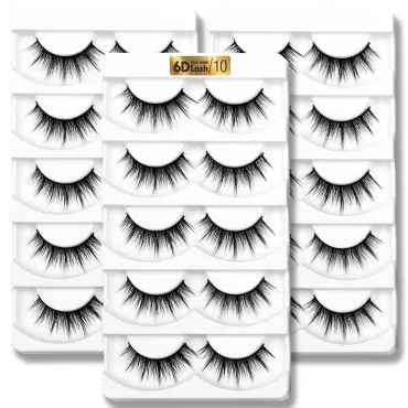 Aillen False Eyelashes Strip Lashes Natural Wispy ...