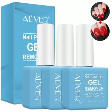 Gel Nail Polish Remover 3 Pack, Gel Remover for Na...